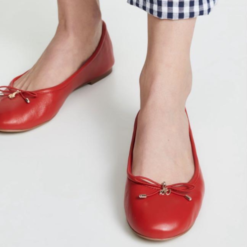 Sam Edelman Felicia Red Flats 8